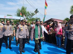 Kapolri Tiba di Dumai Riau untuk Resmikan 80 Jembatan Merah Putih Presisi
