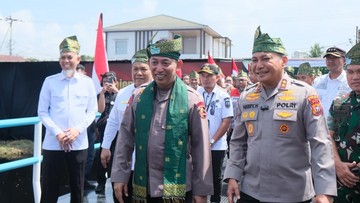 Kapolri Apresiasi Kapolda Riau Tuntaskan Pembangunan 110 Jembatan