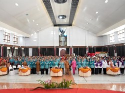 Ketum TP PKK Ajak Masyarakat Tana Toraja Cegah HIV dan TBC Sejak Dini