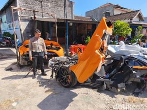 Penyebab Kecelakaan Horor McLaren YouTuber Andra ST Versi Polisi
