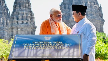 PM Modi di Depan Prabowo: Sangat Menyenangkan Selama Tinggal di Sini