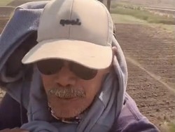 Viral Petani Pulang-Pergi dari Kebun Terbang Pakai Drone di Tuban