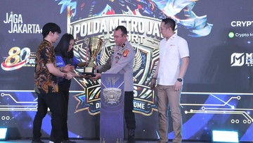 Polda Gelar Grand Final Mobile Legends Kapolda Metro Jaya Road to Kapolri Cup