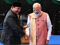 Prabowo di Depan PM Modi: Saya Punya DNA India, Dengar Musik Tubuh Bergerak