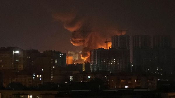 Penampakan Kyiv Porak-poranda Usai Dibombardir Rudal Rusia