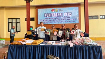 Polres Jakpus Bongkar 20 Kasus Narkoba di Juni 2026, 15 Jadi Tersangka