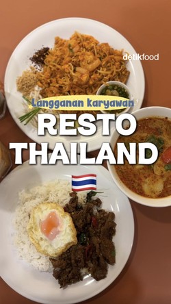 Video: Sedapnya! Pad Krapow hingga Pad Thai Otentik Ada di Jaksel