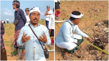 Umat Hindu Bali Gelar Doa di Mesuji Lokasi Penyembelihan Tapir