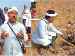 Umat Hindu Bali Gelar Doa di Mesuji Lokasi Penyembelihan Tapir