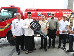 Tito Serahkan Kendaraan Tangki Air Multifungsi ke Pemkab Aceh Tengah
