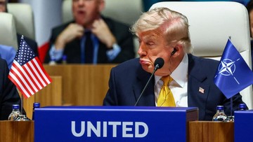 Hadiri KTT NATO, Trump Ngedumel soal Spanyol dan NATO