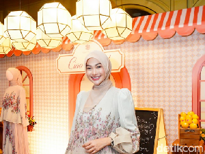 Indah Nada Puspita Hadirkan Sentuhan Estetik Italia di Koleksi Hijab Terbaru