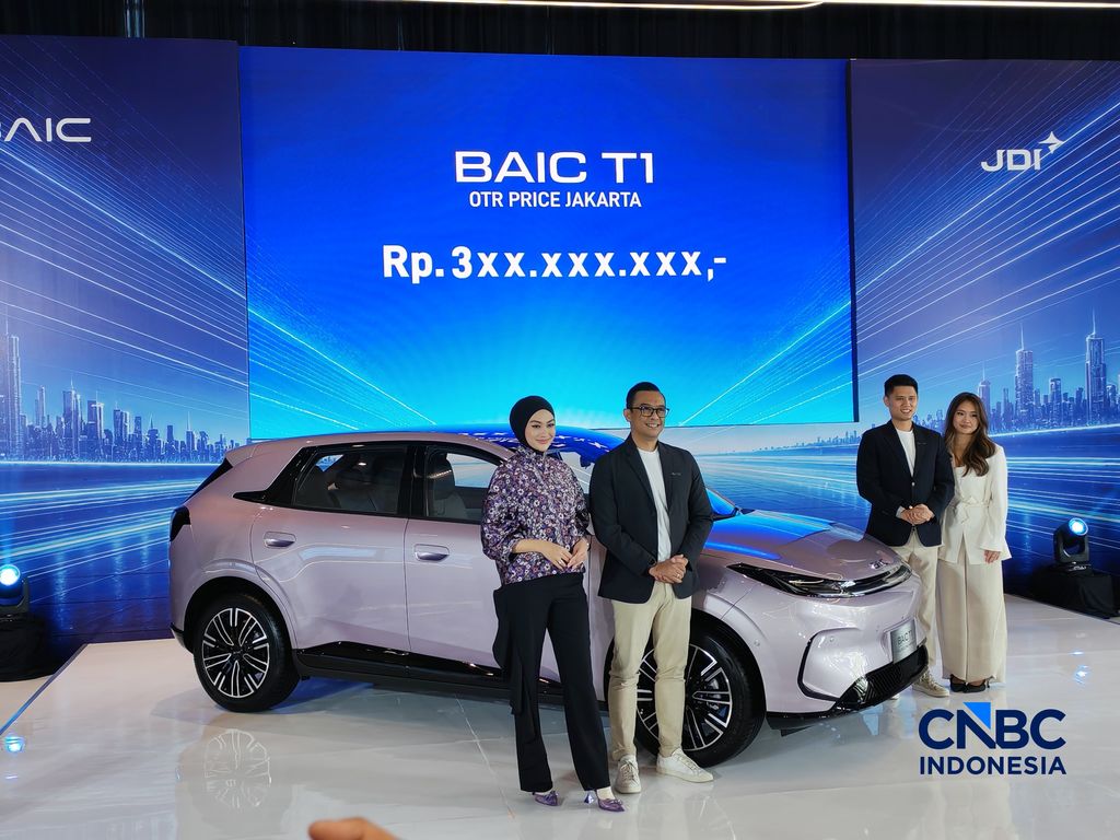 Mobil listrik BAIC T1 resmi diluncurkan. Ini dia penampakannya.