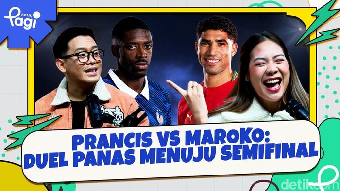 Video: Prancis vs Maroko: Duel Panas Menuju Semifinal 