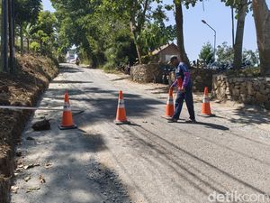 Ada Perbaikan Jalan, Jalur Lembang Via Dago Giri Ditutup