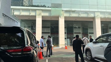 Polisi: Kaca Kantor BGN Pecah karena Cuaca Panas