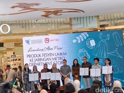 Produk UMKM Kini Ramaikan Metro Department Store