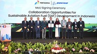 Pertamina & Boeing Jajaki Peluang Pengembangan Ekosistem SAF Indonesia