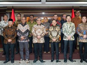 Pimpinan MPR & Pimpinan MK Bahas Sidang Tahunan-Penguatan Tafsir Konstitusi