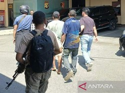 Satgas Damai Cartenz Tangkap 5 Pelaku Penyedia Senpi KKB Yalimo