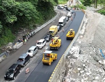 Satgas PRR Kebut Pemulihan Jalur Lembah Anai, Progres Tembus 95%