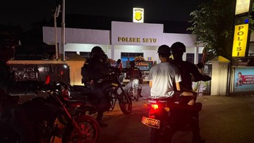Brimob Polda Metro Gagalkan Balap Liar di Bekasi, 2 Remaja Diamankan