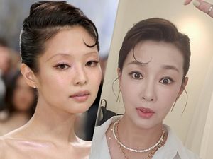 Aktris Tiba-tiba Minta Maaf Tiru Gaya Rambut Jennie BLACKPINK di MET Gala