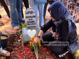 Audi Marissa Berduka, Ayah Meninggal Dunia
