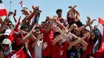 Bak Pahlawan! Timnas Mesir dan Mohamed Salah Disambut Ribuan Suporter Sepulang dari Piala Dunia 2026