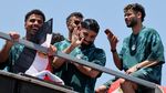 Bak Pahlawan! Timnas Mesir dan Mohamed Salah Disambut Ribuan Suporter Sepulang dari Piala Dunia 2026