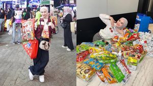 Heboh! Melody Laksani ke PRJ 2026, Borong Jajanan hingga Snack Jumbo