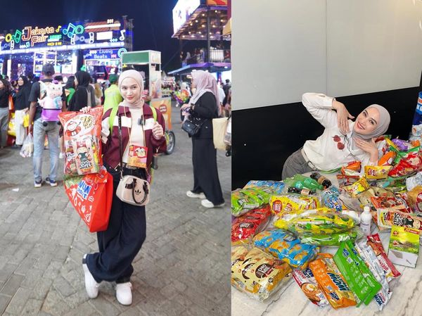 Heboh! Melody Laksani ke PRJ 2026, Borong Jajanan hingga Snack Jumbo