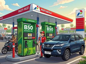 Harga BBM B50 di SPBU Pertamina