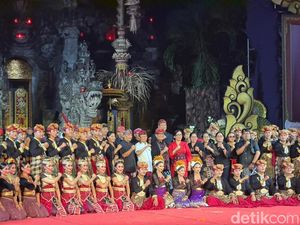 Kapolres Tabanan Hadiri Parade Gong Kebyar Duta Tabanan di PKB 2026