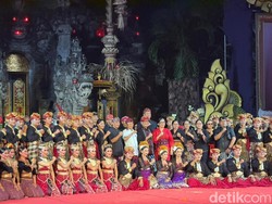Kapolres Tabanan Hadiri Parade Gong Kebyar Duta Tabanan di PKB 2026