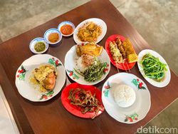 Pecel Lele Oma: Kalap Makan Ayam Goreng dan Sate Kulit Jumbo di Setiabudi