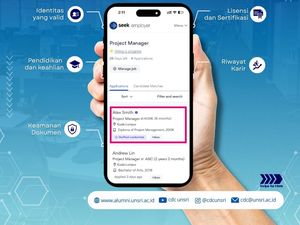 Integrasi Platform IAMUNSRI, Alumni USNRI Dapat Cenblu di Akun JobStreet