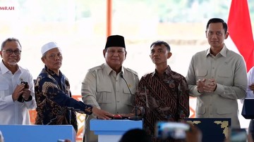 Prabowo Resmikan 5 Bendungan di 5 Provinsi, Telan Anggaran Rp 9,79 T