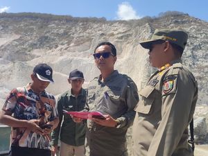 Sidak Tambang di Gunung Sadeng Jember Temukan Tunggakan Pajak Rp 1,6 M