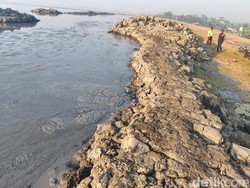 Kondisi Kritis Tanggul Lumpur Lapindo Tinggal 20 Cm Sebelum Luber