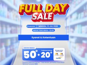 Serbu Transmart Full Day Sale 50% + 20%! Produk Elektronik Banting Harga