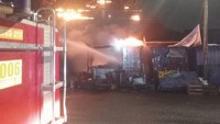 Warung Manisan di Pasar Lubuklinggau Ludes, Nyaris Membakar Toko Lain