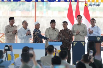 Lima Bendungan Baru Diresmikan, Jaringan Irigasi Dioptimalkan Demi Swasembada