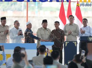5 Bendungan Diresmikan Presiden, Menteri PU Optimalkan Jaringan Irigasi