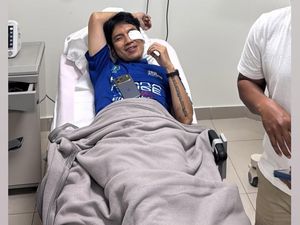 Mata Desta Kena Bola Padel, Ungkap Kondisi Terkini