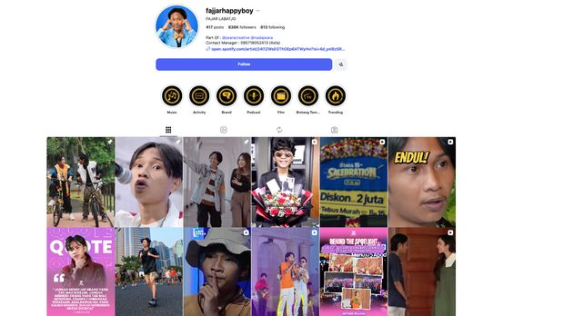 fajar sadboy berubah jadi fajar happyboy