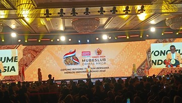 Buka Mubeslub Ormas MKGR, Bahlil Ajak Kader Bersiap untuk Pemilu 2029