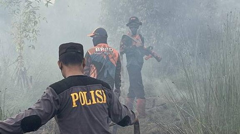 Dinkes Kobar Wanti-wanti Bahaya Asap Karhutla Ancam Kesehatan