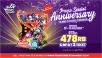 HUT Trans Studio Cibubur ke-7, Ratusan Hadiah Gratis Lewat Balloon Drop!