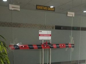 Penampakan Ruangan Sekda-Kabag Umum Pemkab Sukoharjo Disegel KPK